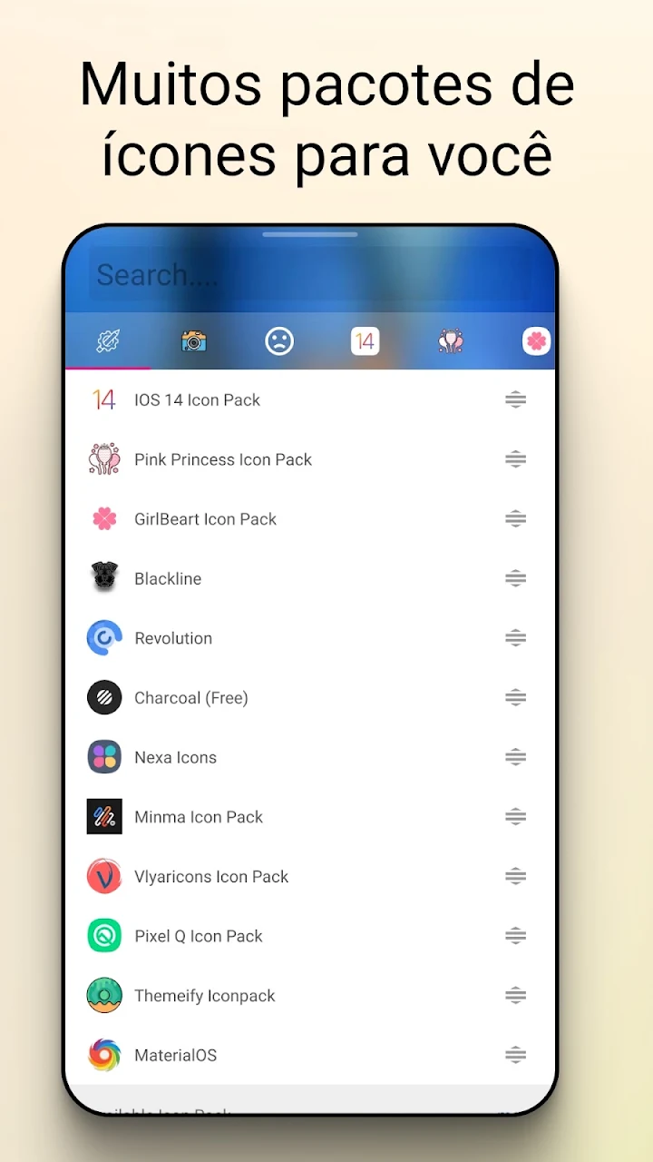 Trocador de ícone Google Play screen 6 of 7 (store): Google Play