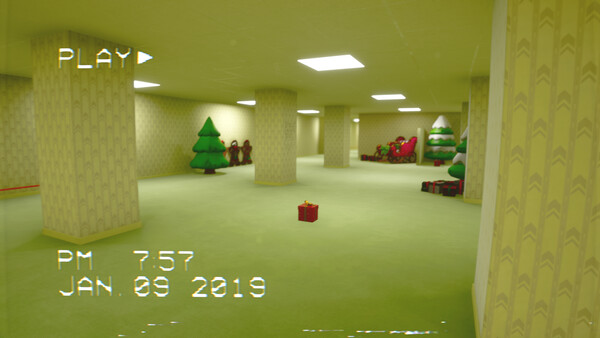 Backrooms Santa Screenshots pantalla 4 de 5 (game): Gameplay