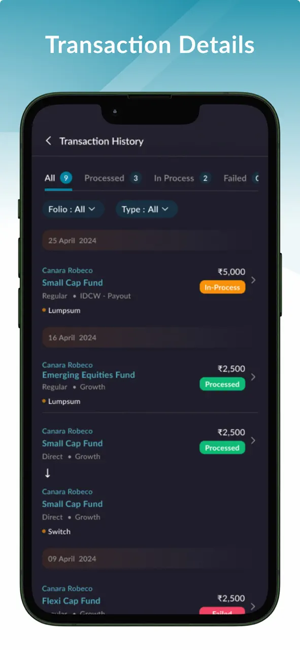 smarT Investor - Canara Robeco App Store screen 6 of 6 (store): App Store