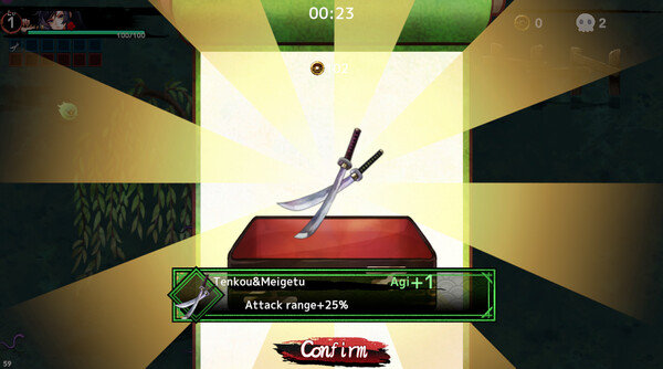 SAMURAI Survivor -Undefeated Blade- Screenshots screen 6 of 11 (game): Gameplay
