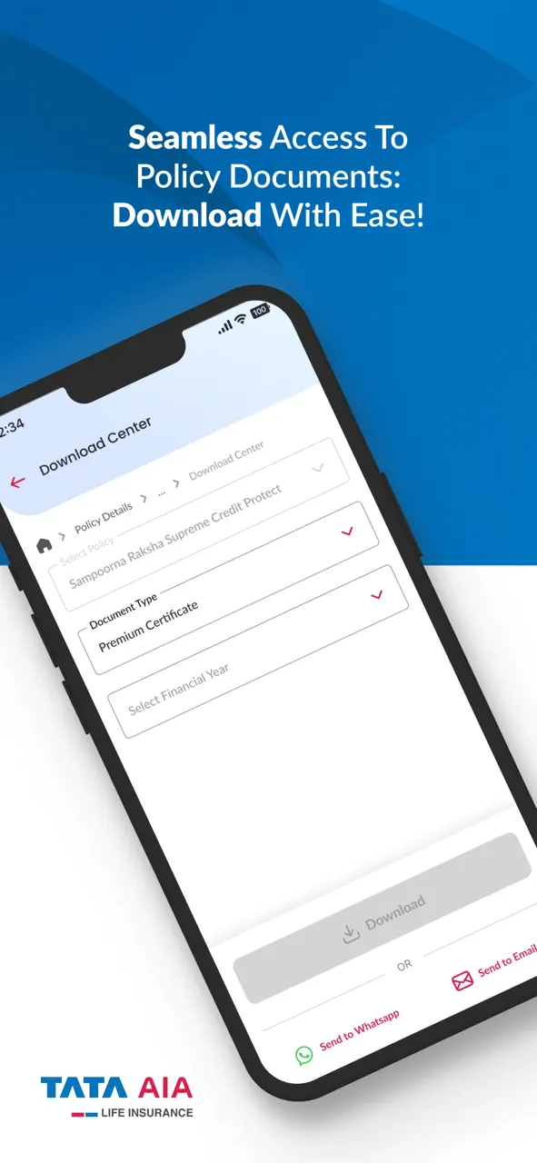 Tata AIA Life Insurance App Store tela 7 de 10 (store): App Store