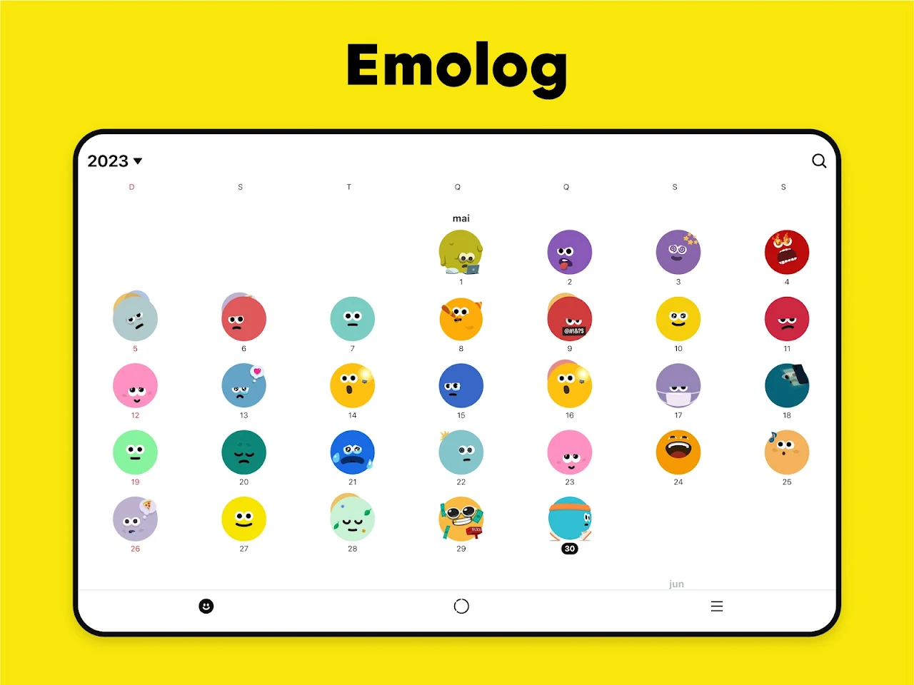 Emolog - Rastreador de Humor Google Play tela 7 de 11 (store): Google Play