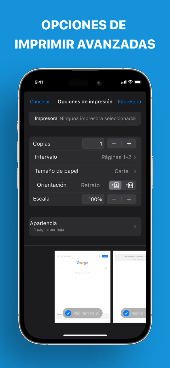 Smart Impresora Plus: Imprimir App Store screen 5 of 5 (store): App Store
