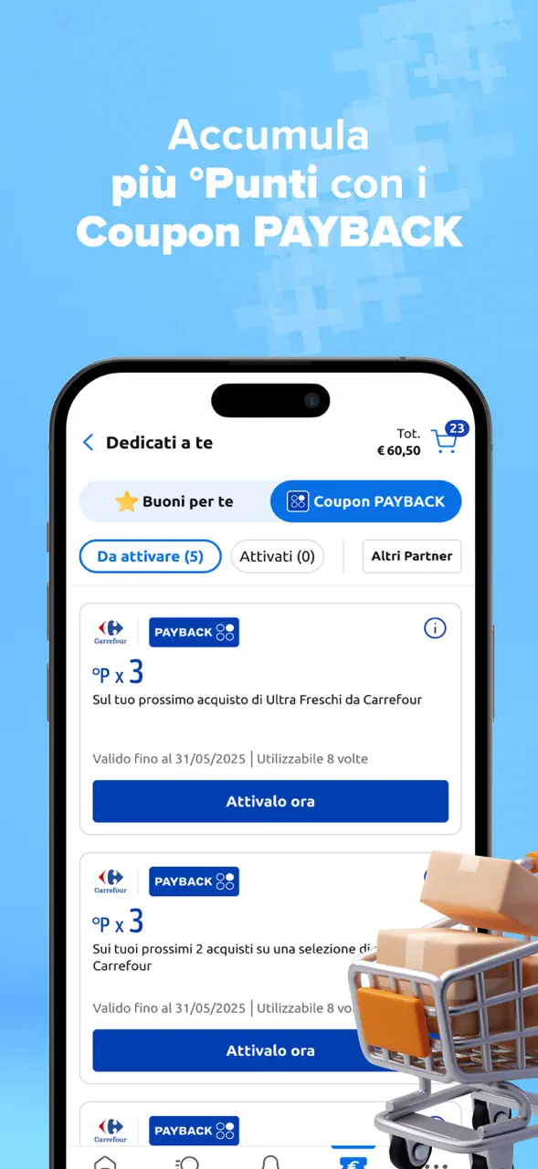 Carrefour Italia App Store pantalla 5 de 6 (store): App Store