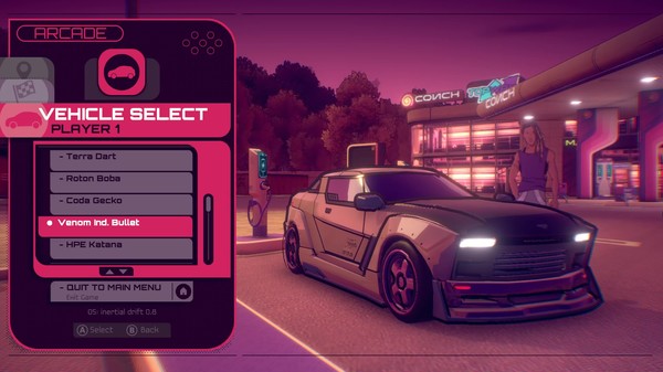 Inertial Drift Screenshots screen 11 of 12 (game): Gameplay