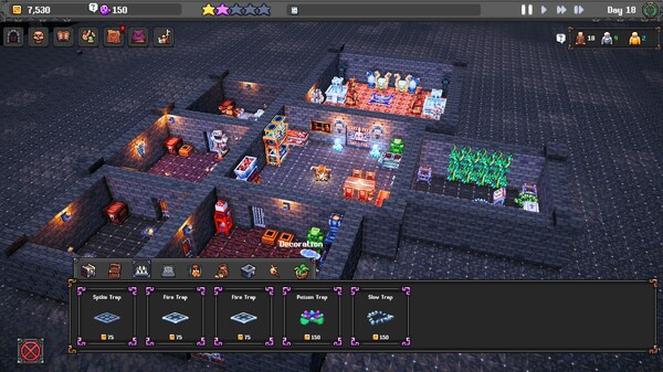 Dungeon Tycoon Screenshots pantalla 4 de 13 (game): Gameplay
