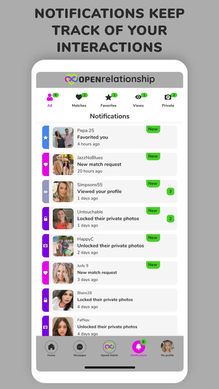 OpenRelationship™: For Couples App Store screen 5 of 6 (store): App Store