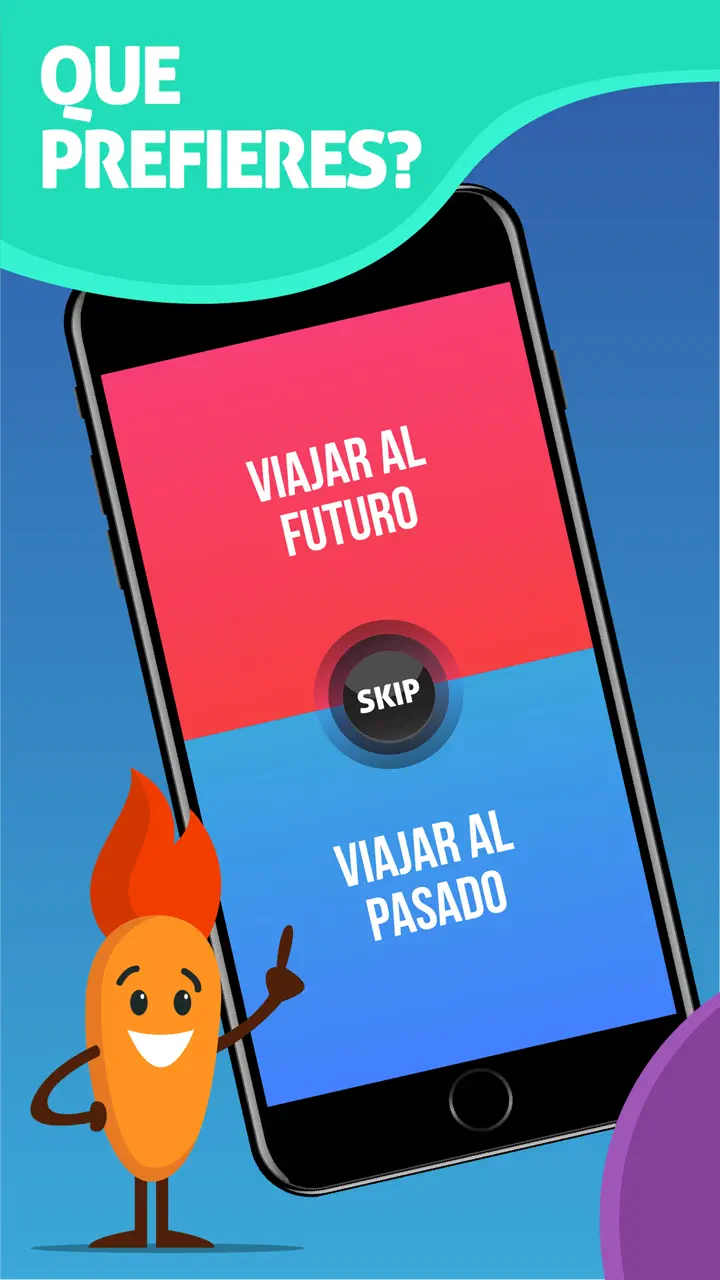 App Store flow in Qué Prefieres? El Juego