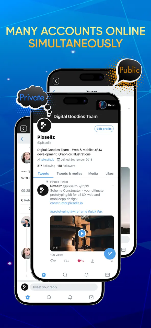 Parallel Space: Dual Account App Store pantalla 5 de 6 (store): App Store