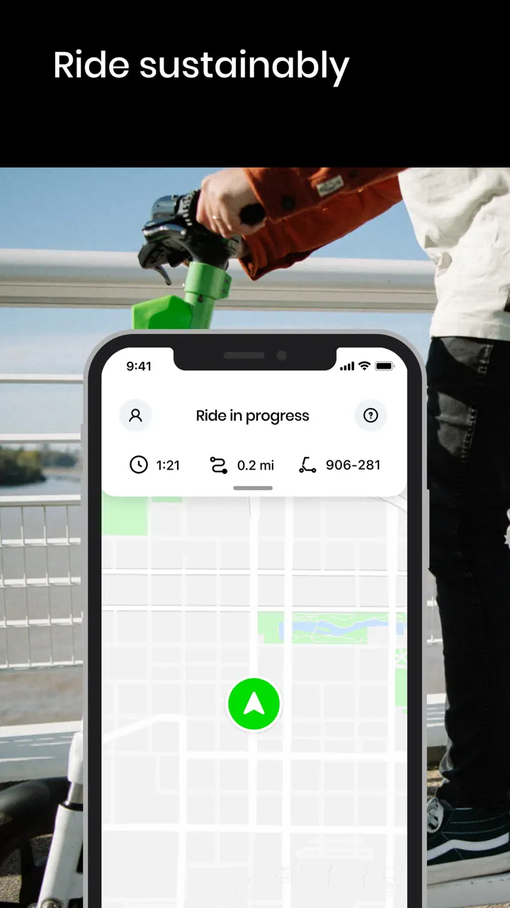 Lime - #RideGreen App Store screen 6 of 8 (store): App Store