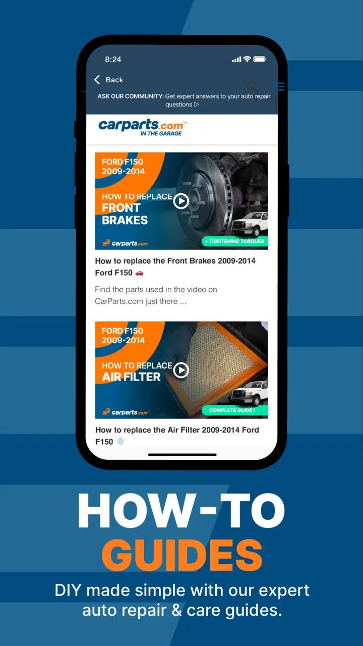 CarParts.com App Store screen 6 of 7 (store): App Store