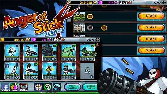 Anger of Stick 4 : Reboot Google Play pantalla 5 de 18 (store): Google Play