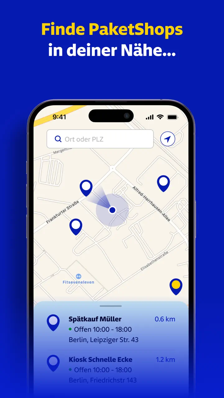 GLS Pakete App Store pantalla 7 de 8 (store): App Store