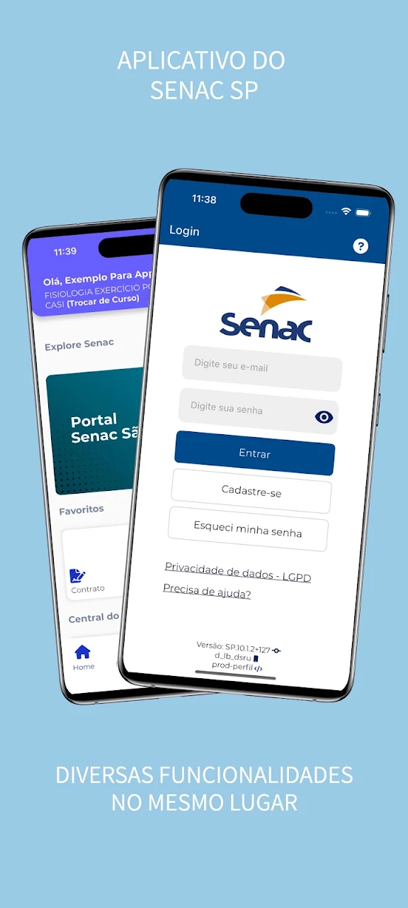 Google Play flow in Senac SP
