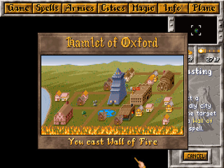 Master of Magic Classic Screenshots pantalla 1 de 5 (game): Gameplay