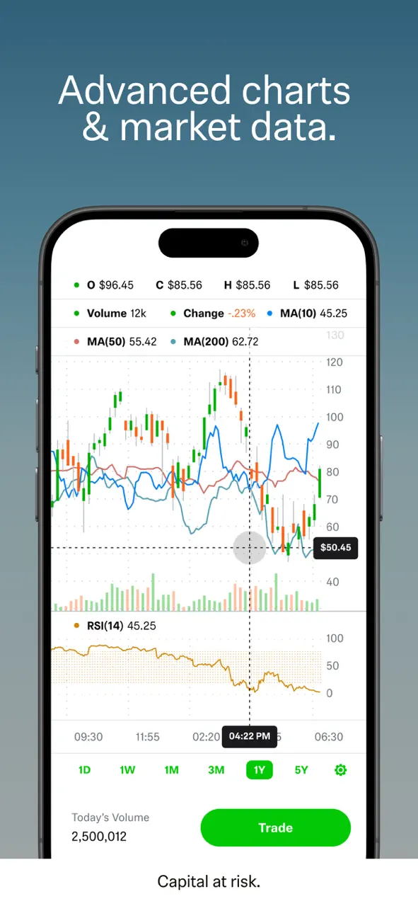 Robinhood Trading & Investing App Store pantalla 7 de 10 (store): App Store