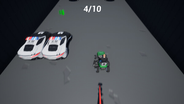 Lawnmower game Ufo Chase 2 Screenshots pantalla 4 de 5 (game): Gameplay