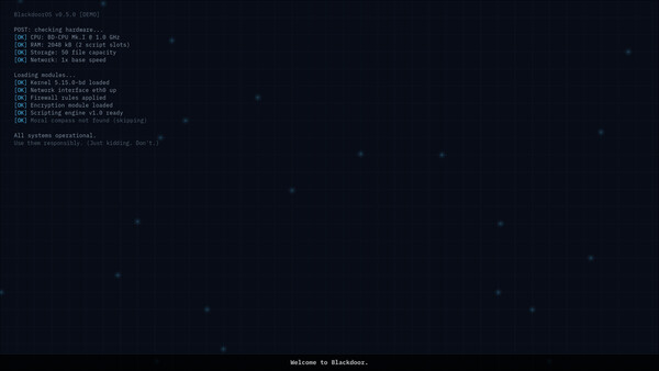 Blackdoor Screenshots screen 6 of 8 (game): Gameplay