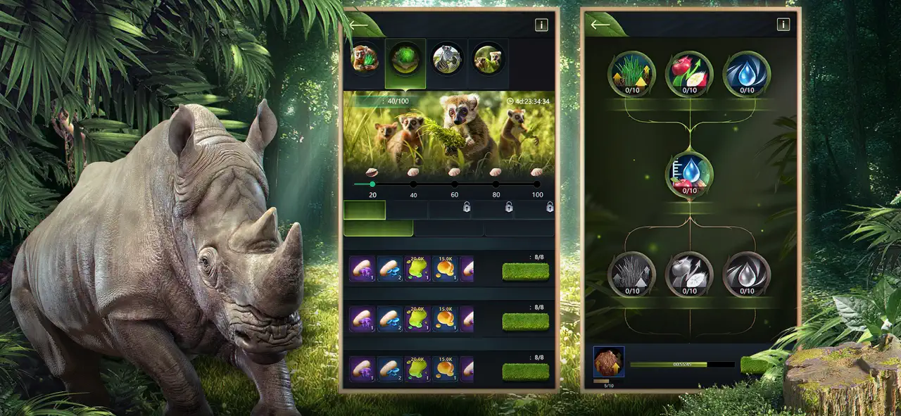キング・オブ・ビースト：新世界 App Store screen 5 of 6 (store): App Store