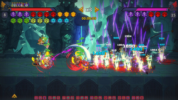 Magicbook AutoBattler: Contrato Screenshots tela 6 de 9 (game): Gameplay
