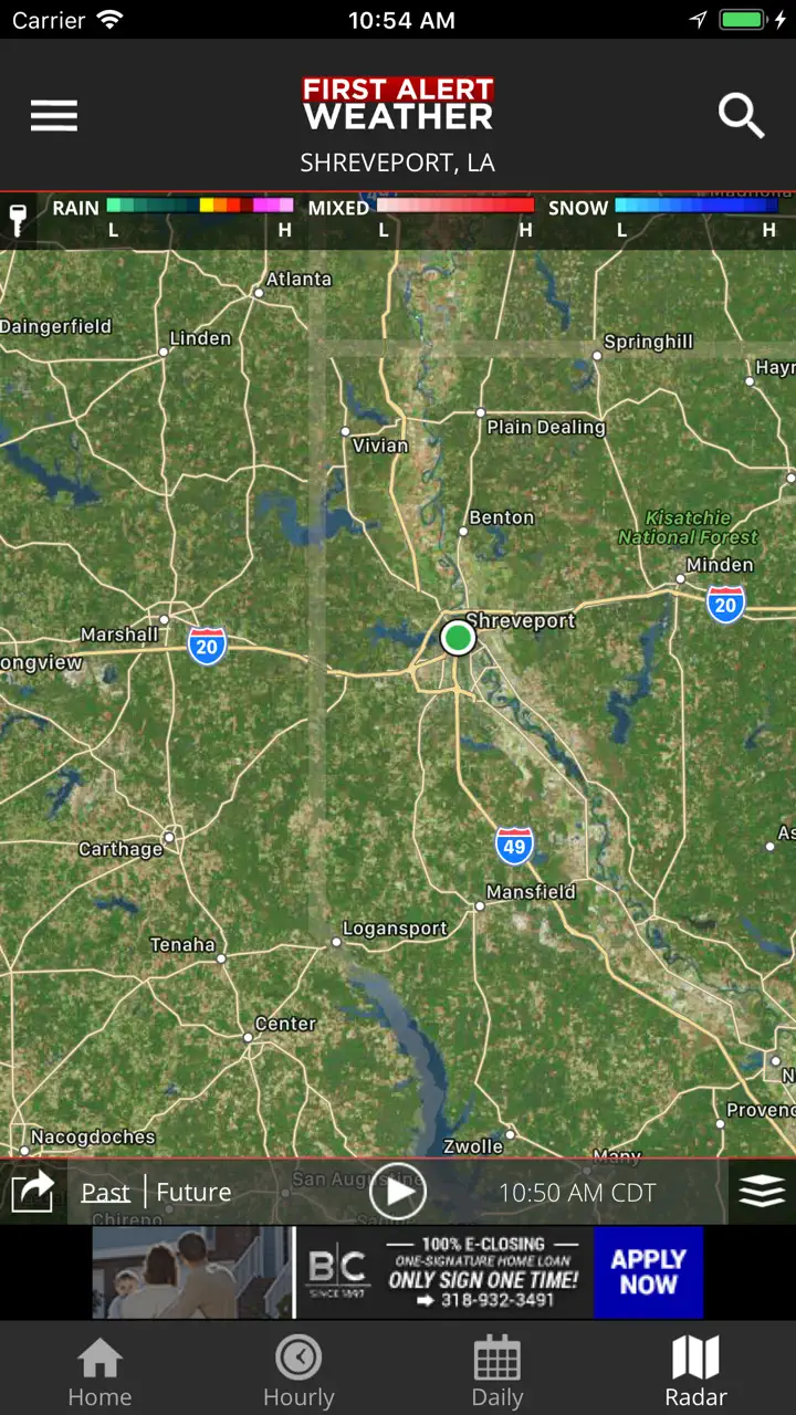 KSLA 12 First Alert Weather App Store pantalla 5 de 5 (store): App Store