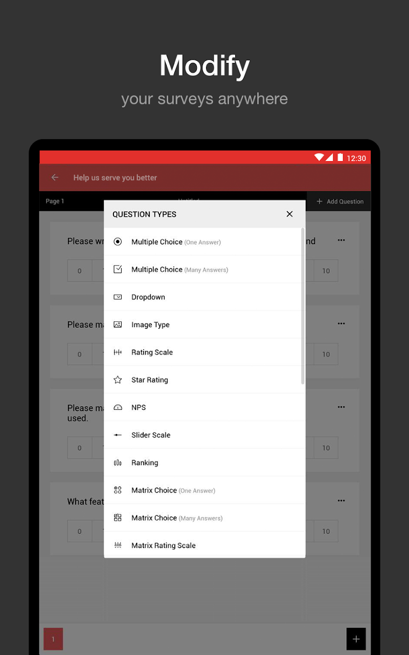 Zoho Survey Google Play pantalla 8 de 13 (store): Google Play