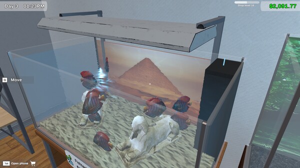 Fish Shop Simulator Screenshots screen 6 of 12 (game): Gameplay