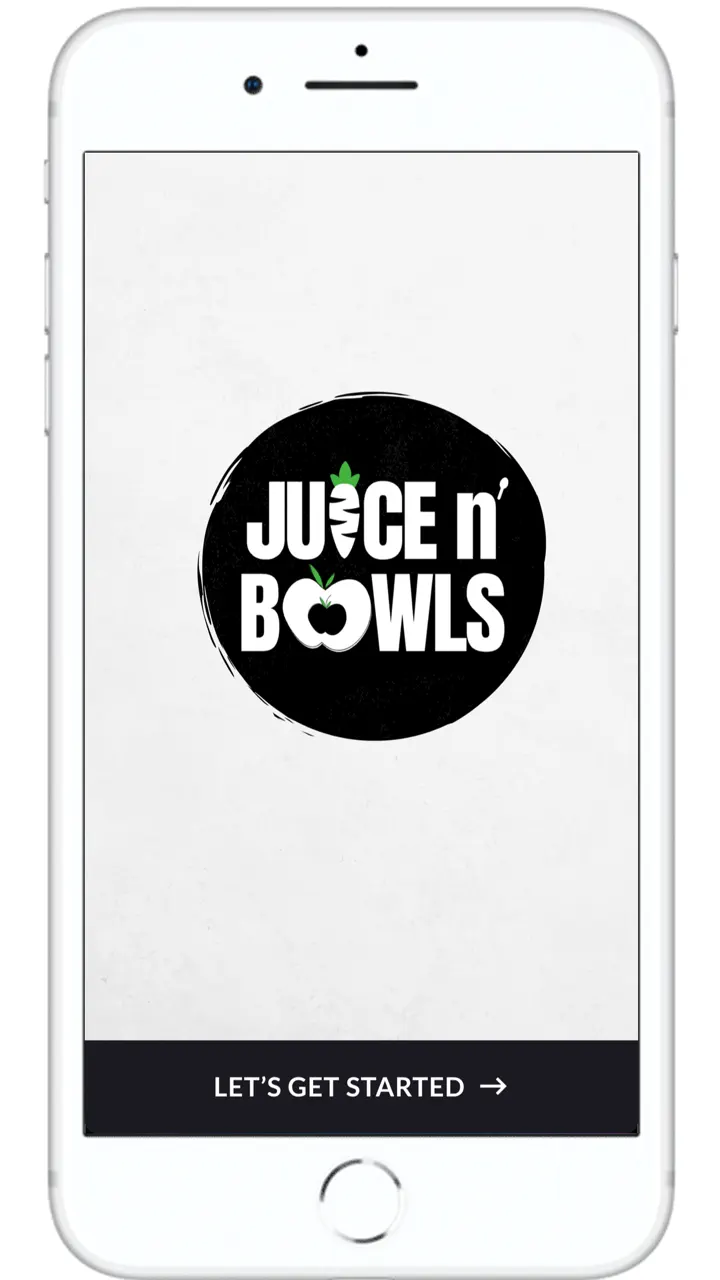 App Store flow in Juice n’ Bowls