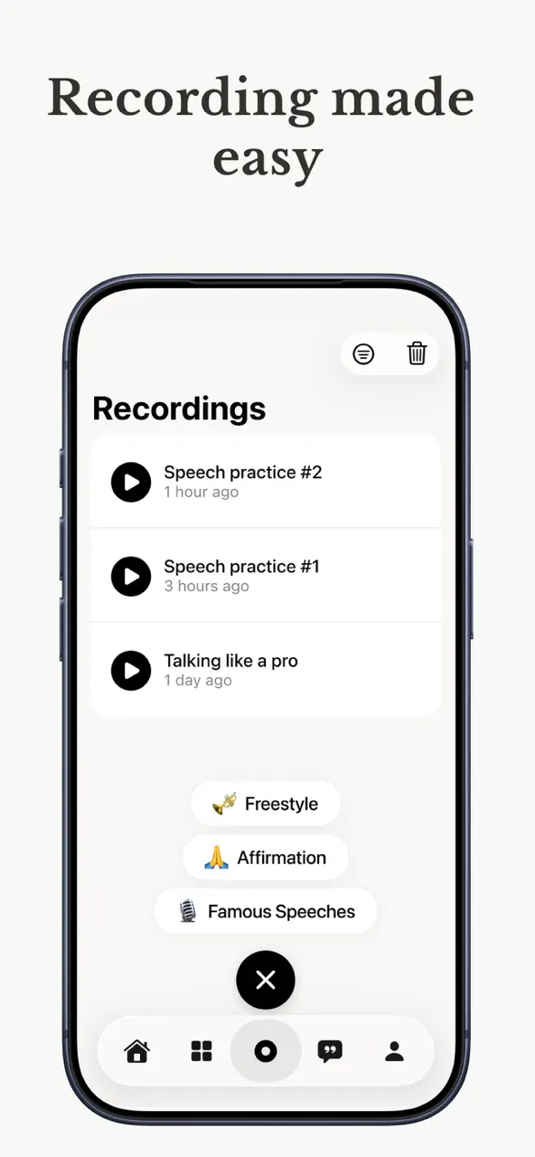 Astound – Voice & Speech Coach App Store pantalla 8 de 10 (store): App Store