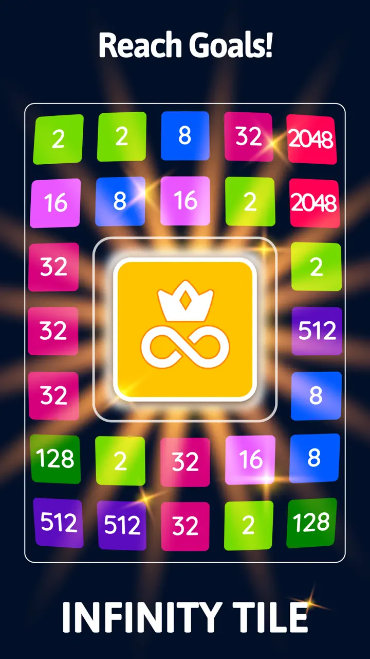 2048 Blast: Merge Numbers 2248 App Store pantalla 9 de 10 (store): App Store