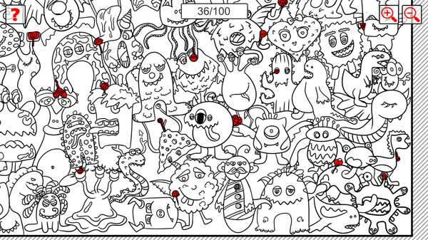 SEARCH ALL - LOLLIPOPS Screenshots pantalla 5 de 5 (game): Gameplay