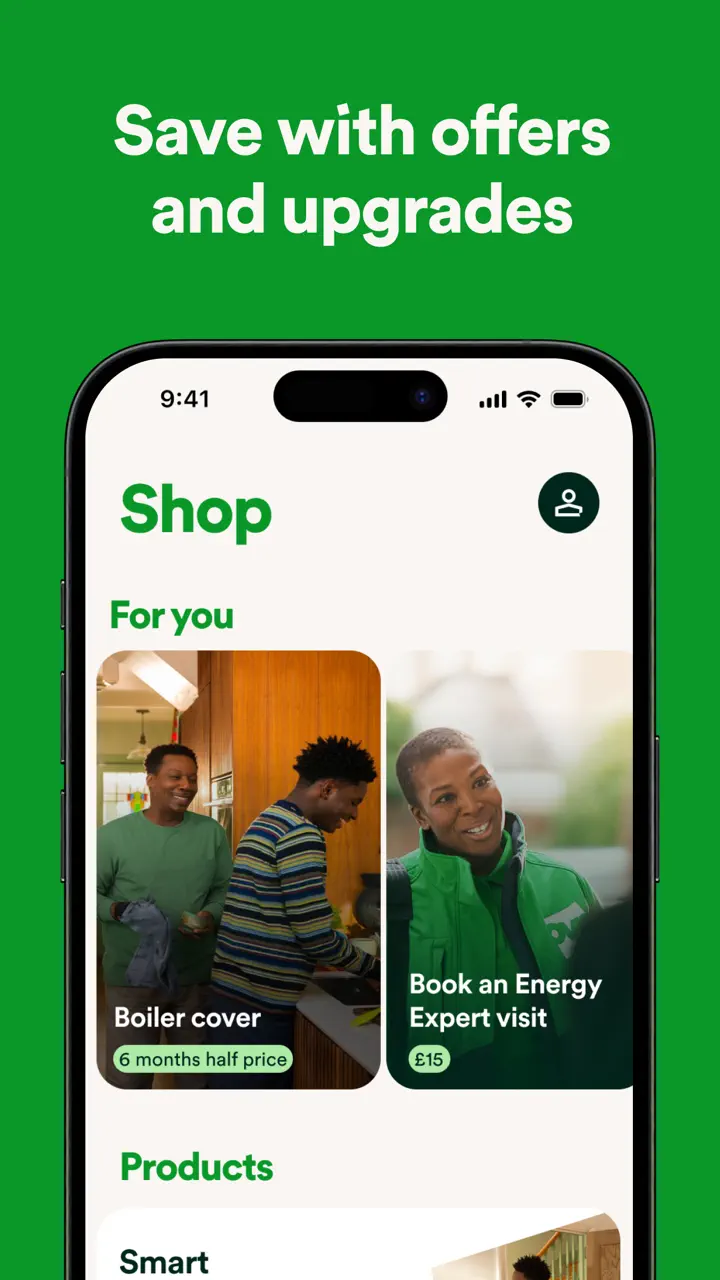 OVO Energy App Store pantalla 6 de 7 (store): App Store