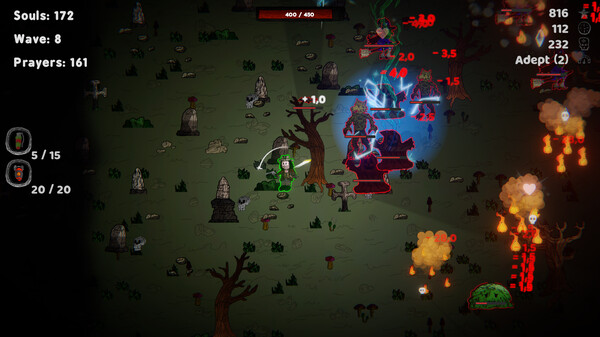 Spooky Survivors Screenshots pantalla 21 de 30 (game): Gameplay