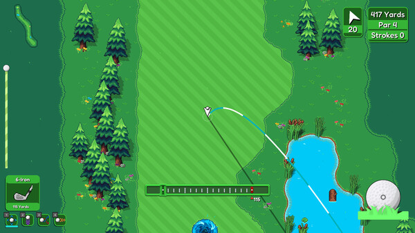 Golfinite Screenshots screen 8 of 9 (game): Gameplay