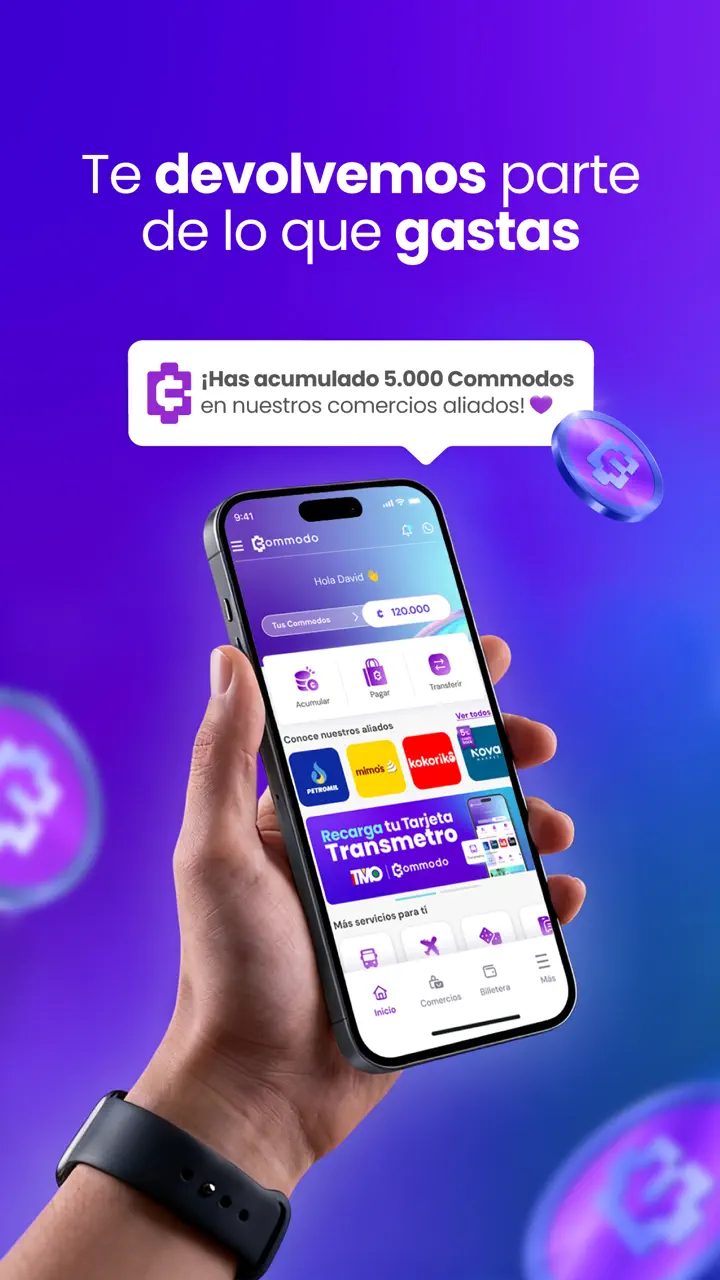 App Store flow in Commodo