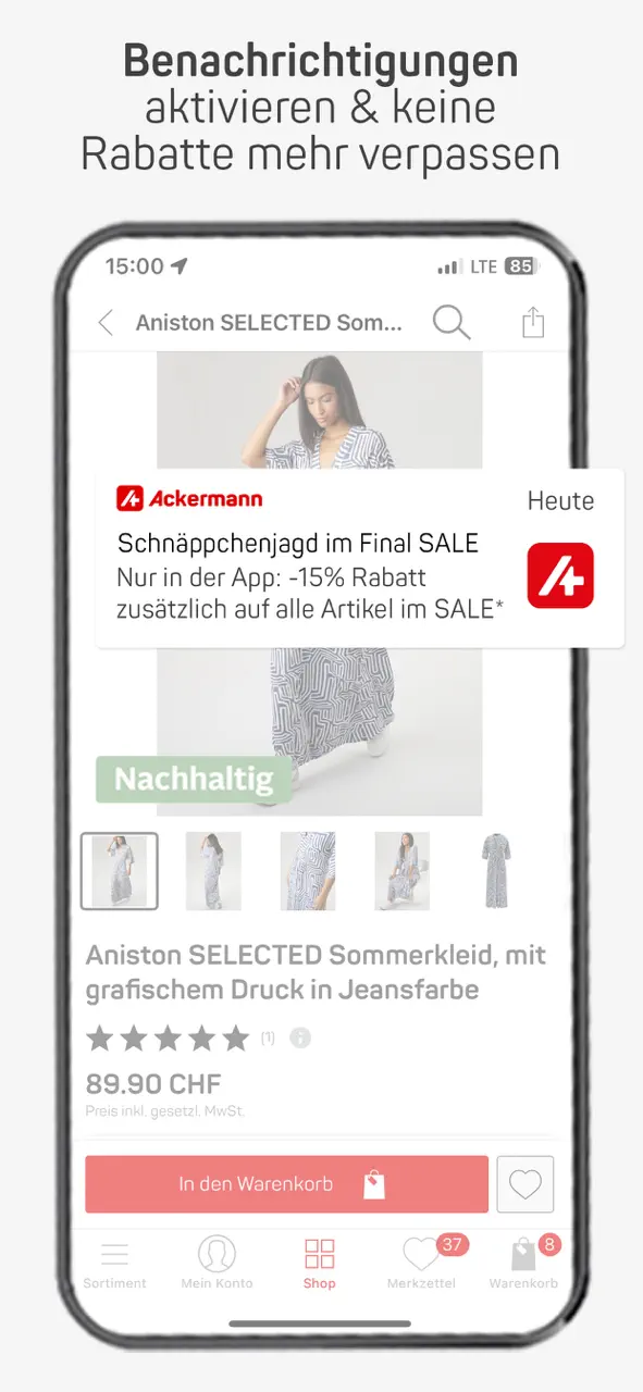 Ackermann – Wohnen & Lifestyle App Store pantalla 6 de 7 (store): App Store