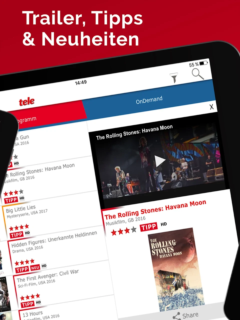 tele - TV-Programm - On Demand Google Play tela 9 de 10 (store): Google Play