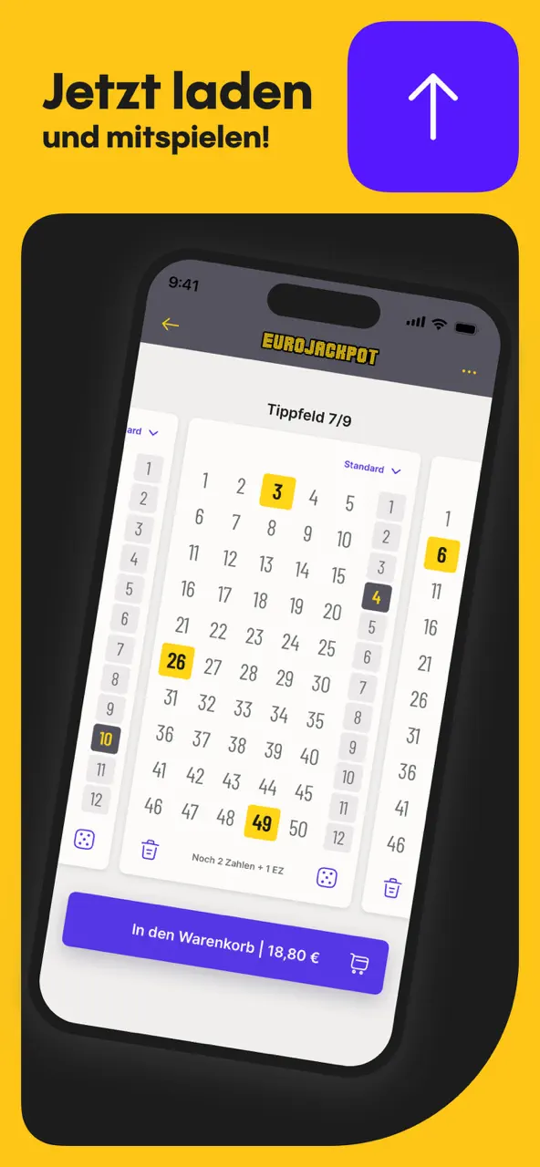 Lotto Scanner & Eurojackpot App Store pantalla 10 de 10 (store): App Store