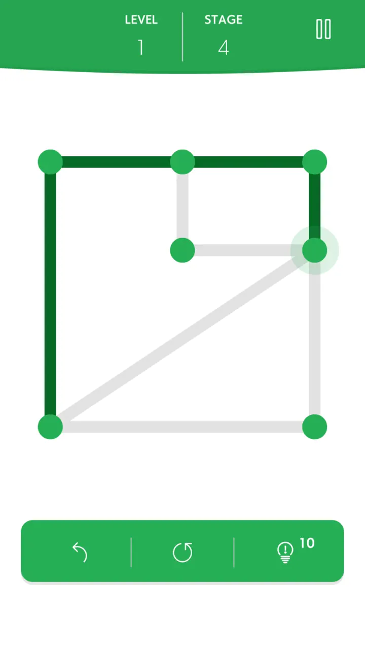 1LINE one-stroke puzzle game App Store screen 5 of 5 (store): App Store
