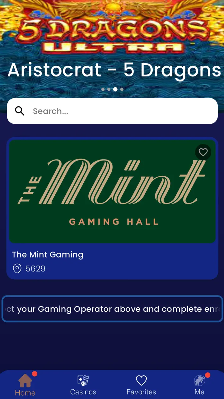 App Store flow in Mint Gaming