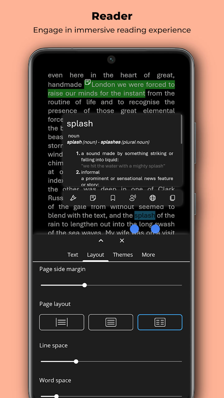 Aquile: EPUB PDF eBook Reader Google Play pantalla 2 de 16 (store): Google Play