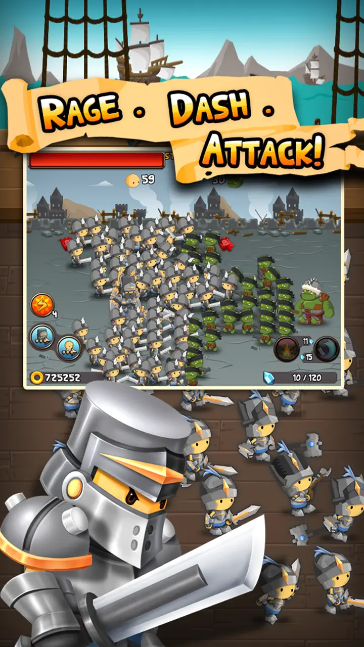 App Store flow in A Little War