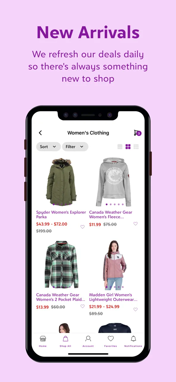 Zulily App Store screen 5 of 7 (store): App Store