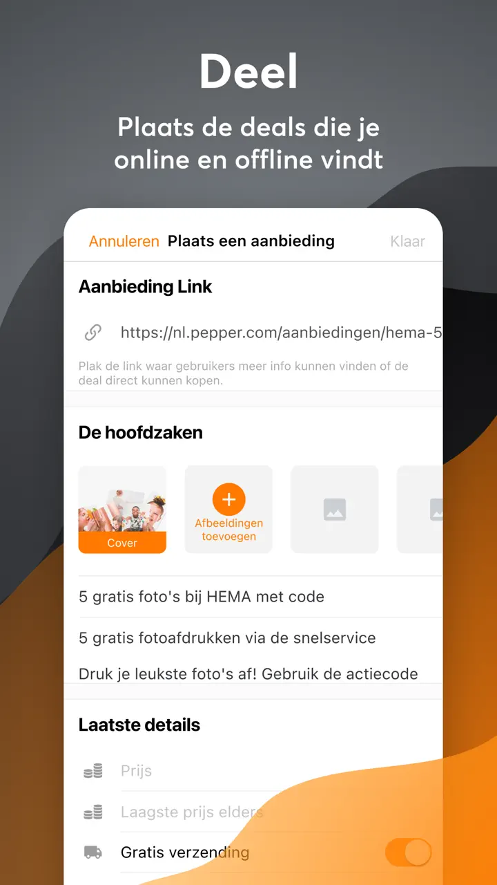 Pepper.com: Deals & Korting App Store pantalla 7 de 8 (store): App Store