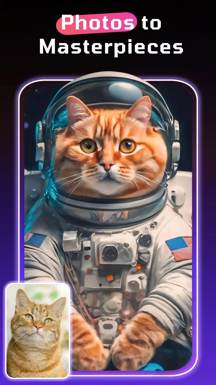 WOMBO Dream - AI Art Generator App Store pantalla 8 de 9 (store): App Store