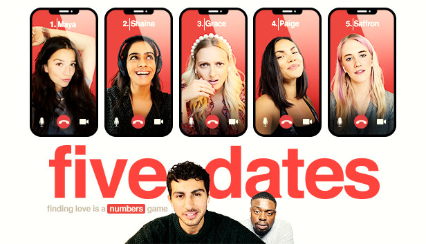 Screenshots flow in Five Dates