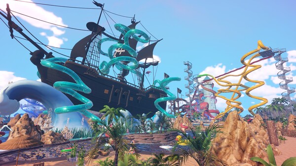 Waterpark Simulator Screenshots pantalla 3 de 16 (game): Gameplay
