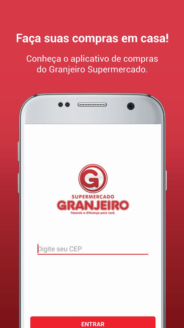 Google Play flow in Granjeiro Supermercado
