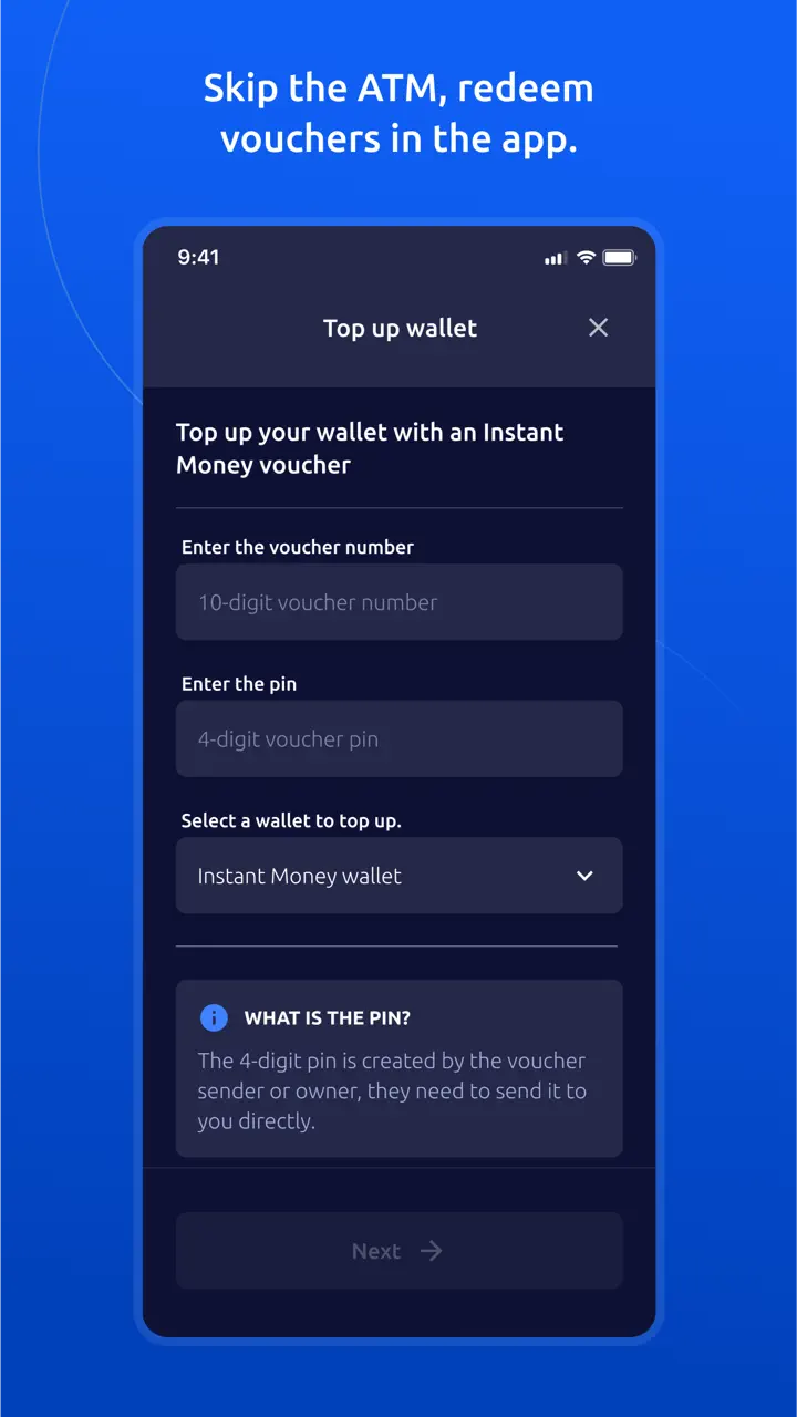 Instant Money App Store pantalla 8 de 8 (store): App Store