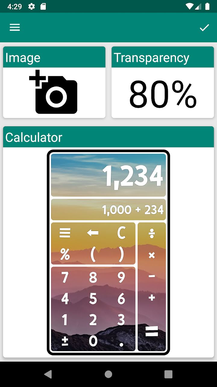 Calculadora com Temas Google Play tela 6 de 21 (store): Google Play